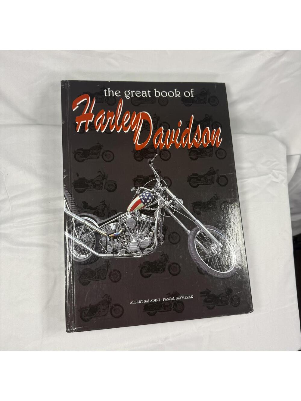 The Great Book of Harley Davidson Saladini Szymezak VMB Hardcover Coffee Table